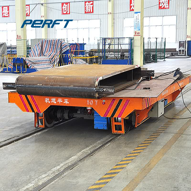 Electric Transfer Cart For Metallurgy Plant 20 Ton